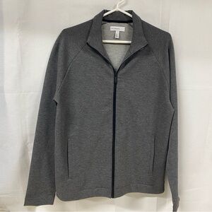 Calibrate Gray Full Zip Jacket Men’s Medium Lightweight Track Jacket